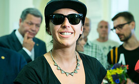 &bdquo;Eurovizijos&ldquo; nugalėtoja Jamala atskrido į Vilnių