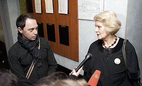 Kristinos Navickaitės-Tinos ir Mindaugo Mickevičiaus-Mino akistata teisme neįvyko