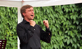 Marius Jampolskis pristatė programą &bdquo;Žuvis, alus ir ji&ldquo;