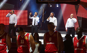 &Scaron;ou &bdquo;Europos auksui 10 metų&ldquo; Kaune subūrė sporto ir muzikos žvaigždes