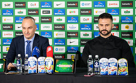 LKF prezidento, vyrų ir moterų krep&scaron;inio rinktinių programų vadovų spaudos konferencija