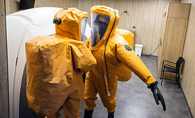 Civilinės saugos pratybos Kauno klinikose