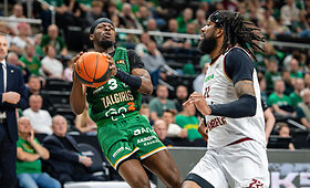 Pirmosios LKL pusfinalio rungtynės: &bdquo;Žalgiris&ldquo; &ndash; &bdquo;Lietkabelis&ldquo;
