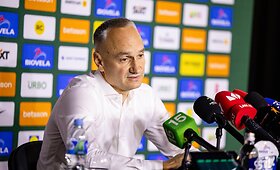 Vyrų krep&scaron;inio rinktinės trenerių &scaron;tabo darbo įvertinimo pristatymas