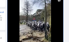Briuselyje per pok&scaron;tu turėjusį būti festivalį kilęs susirėmimas su policija