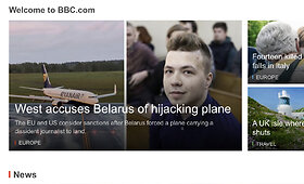 Užsienio žiniasklaida apie reisu Atėnai-Vilnius skrendančio &bdquo;Ryanair&ldquo; lėktuvo nutupdymą Minske