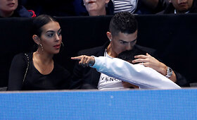 Cristiano Ronaldo su mergina ir sūnumi mėgavosi tenisu
