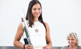 Vilniaus savivaldybė pagerbė Europos čempionate žibėjusius irkluotojus