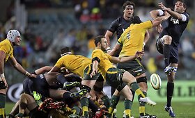 Regbio čempionatas: Naujoji Zelandija nugalėjo PAR, Australija &ndash; Argentiną