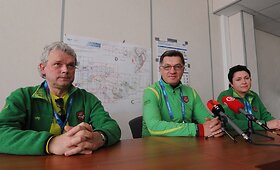 Algirdo Butkevičiaus spaudos konferencija Sočyje