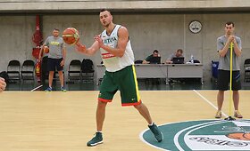 Donatas Motiejūnas prisijungė prie Lietuvos rinktinės