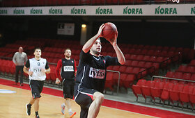 Vilniaus &bdquo;Lietuvos ryto&ldquo; treniruotė