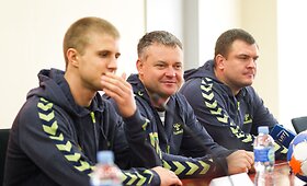 Lietuvos rankinio rinktinės konferencija prie&scaron; Europos čempionato atranką