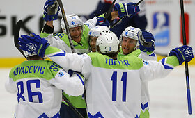 Pasaulio ledo ritulio čempionatas: Slovakija &ndash; Slovėnija