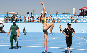 Lengvosios atletikos varžybos olimpiniame festivalyje