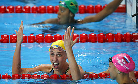 Jennie Johansson triumfavo 50 metrų krūtine plaukimo finale