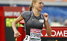 Rusė Julija Stepanova startavo su neutralia apranga