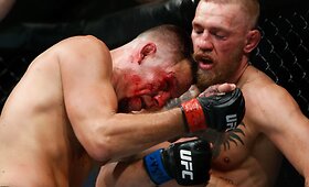 Conoras McGregoras atsirevan&scaron;avo prie&scaron; Nate'ą Diazą