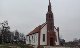 Restauruota Kretingalės bažnyčia