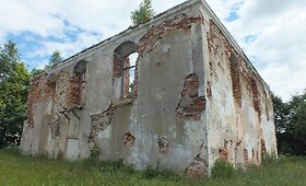 Kalvarijos vasarinė sinagoga jau apsaugota nuo lietaus ir sniego