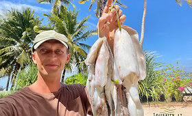 A&scaron;tuonkojų ir žuvų Zanzibare galima įsigyti tiesiog paplūdimyje