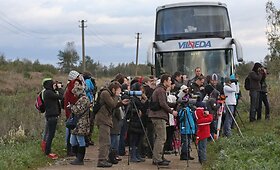 Lietuvoje vykusios migruojančių pauk&scaron;čių palydos
