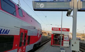 Kelionė traukiniu į Minską