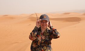 Dalia Smagurauskaitė Saudo Arabijos dykumoje