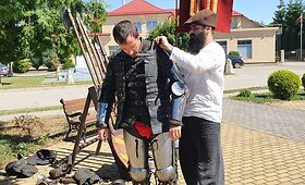 Su LDK &scaron;arvais Veliuonoje