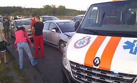 Penktadienio vakarą Kaune susidūrė &scaron;e&scaron;i automobiliai