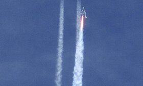 &bdquo;Virgin Galactic&ldquo; nelaimė - sudužo &bdquo;SpaceShipTwo&ldquo; erdvėlaivis