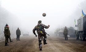 Ukrainos kariai prie Debalcevės