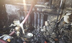 Klaipėdos daugiabutyje kilus gaisrui žuvo žmogus