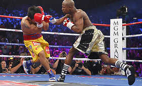 Amžiaus dvikova: Floydas Mayweatheris prie&scaron; Manny Pacquiao