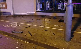 Joninių naktį Panevėžio policija ie&scaron;kojo i&scaron; avarijos pabėgusio BMW vairuotojo