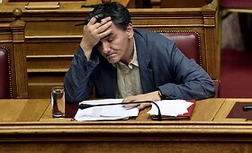 Graikijos parlamente &ndash; lemtingas balsavimas