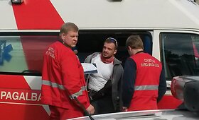 Juod&scaron;iliuose visureigis sužalojo duatlono dalyvį dviratininką