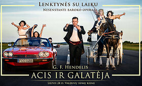 Lenktynės su laiku &ndash; nesenstanti G.F.Hendelio opera &bdquo;Acis ir Galatėja&ldquo;