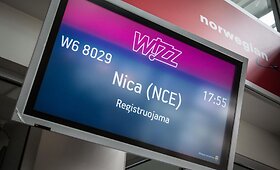 &bdquo;Wizz Air&ldquo; pradėjo skrydžius į Nicą
