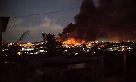 Gabone kilo riau&scaron;ės, padegtas parlamentas