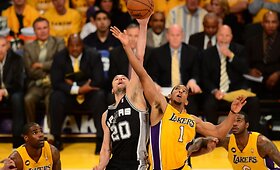 &bdquo;Spurs&ldquo; ir &bdquo;Lakers&ldquo; trečiosios serijos rungtynės.