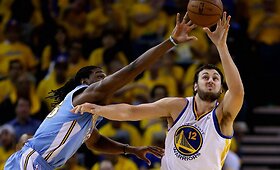 Trečiosios NBA atkrintamųjų serijos rungtynės: &bdquo;Nuggets&ldquo; &ndash; &bdquo;Warriors&ldquo;.
