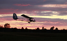 Vaikų sklandymo varžybos Paluknio aerodrome