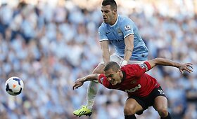 &bdquo;Manchester City&ldquo; ir &bdquo;Manchester United&ldquo; derbis Anglijoje