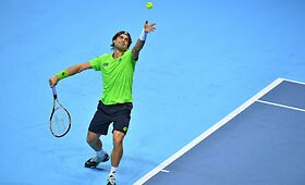 Toma&scaron;o Bercyho pergalė prie&scaron; Davidą Ferrerą baigiamajame ATP turnyre Londone