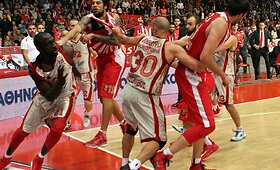 Eurolygos mu&scaron;tynės tarp &bdquo;Olympiakos&ldquo; ir &bdquo;Galatasaray&ldquo; krep&scaron;ininkų
