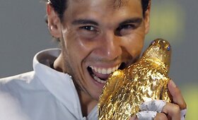 &bdquo;Qatar Open&ldquo; turnyro finalas: Rafaelis Nadalis prie&scaron; Gaelį Monfilsą