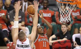 NBA pirmenybėse &bdquo;Raptors&ldquo; nugalėjo &bdquo;Bucks&ldquo;