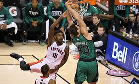 NBA rungtynės tarp &bdquo;Raptors&ldquo; ir &bdquo;Celtics&ldquo;
