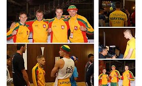 Lietuvos delegacija pasaulio muaythai čempionate